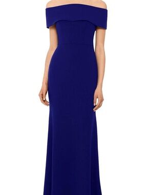 Betsy and Adam Royal Blue Evening Gown